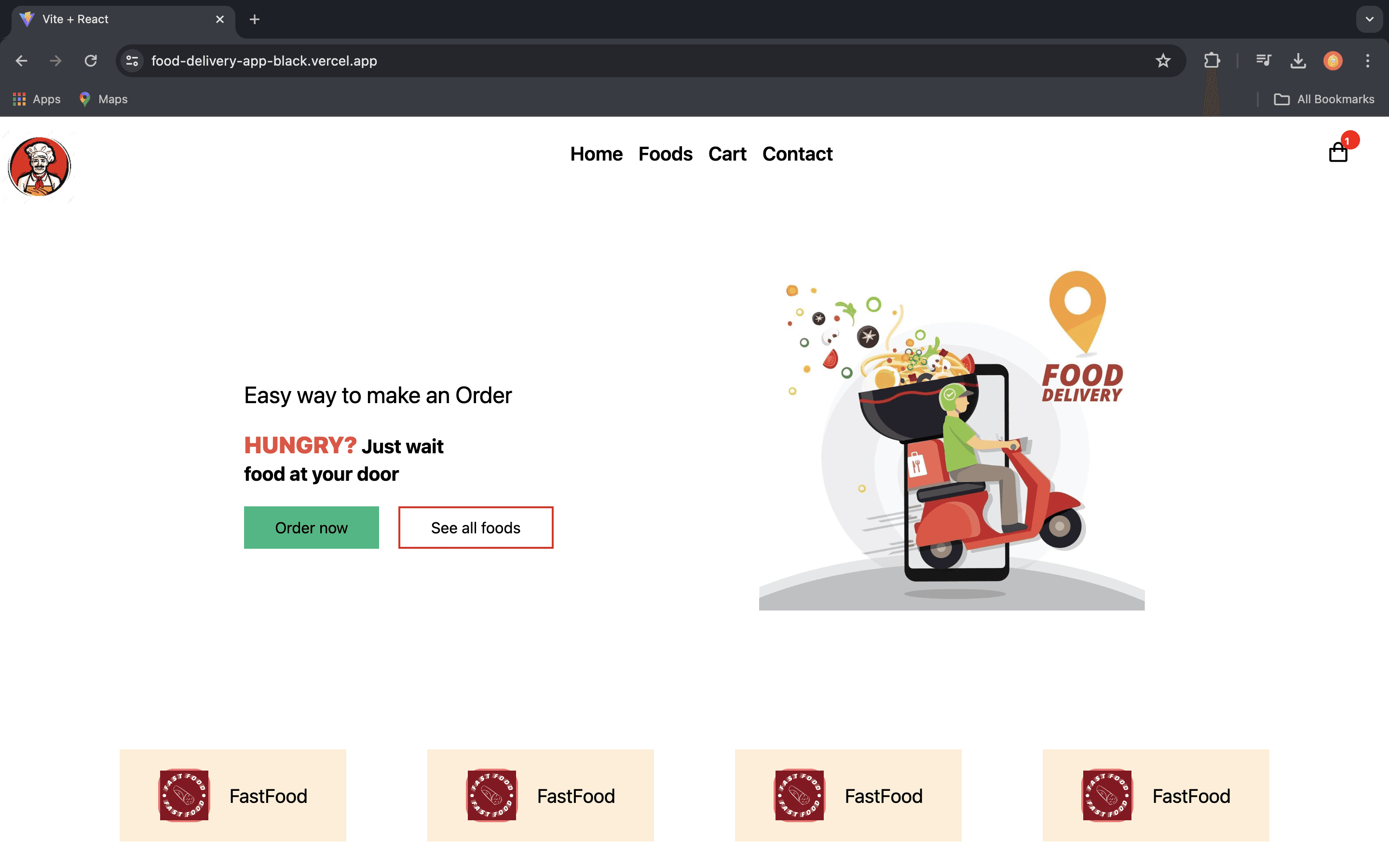 Food-Shop App